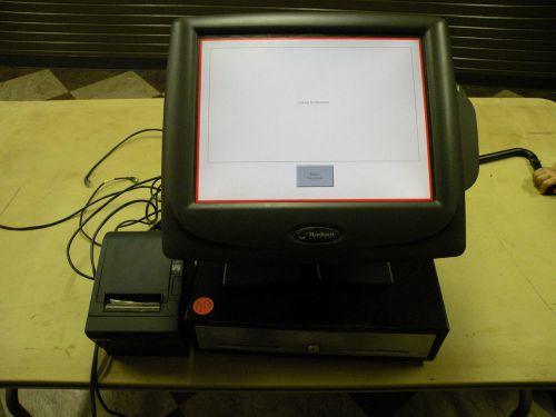 Radiant P1510 POS Touch Terminal w/ Monitor, Receipt Printer, Cash Drawer
