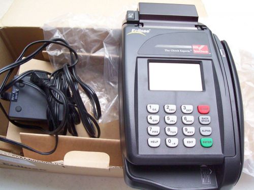 VeriFone Eclipse Quartet WK2906 Credit Card/Check Terminal