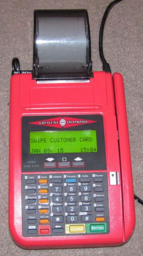 Hypercom T Series Model T7PLUS Terminal RED COLOR