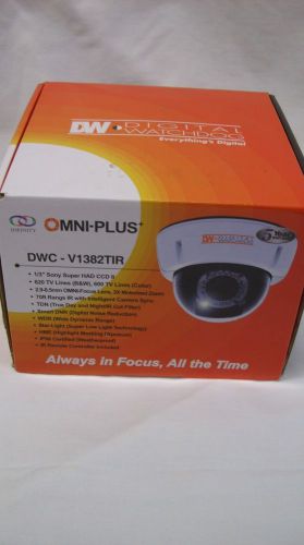 DIGITAL WATCHDOG DW  - DOME MOUNT IR NIGHT VISION SURVEILLANCE CAMERA - V1382TIR