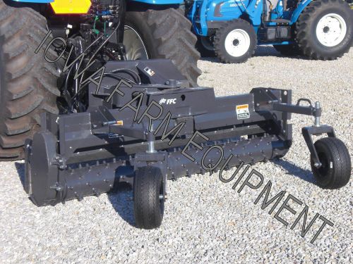 FFC Skidsteer Power Rake (Harley Rake), 90&#034; Working Width, Hydraulic Angle!