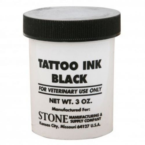 Stone hog slapper tattoo ink black 3 oz jar *easy to work with* superior quality for sale