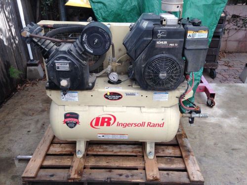 Ingersoll rand compressor 13hp kohler 30 gallon electric start for sale