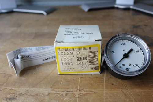 AMETEK PRESSURE GAUGE PART # 1X529-9 - NEW IN BOX!