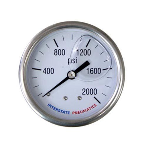 1500 psi 2-1/2&#039; dial 1/4&#039; npt rear mount oil filled pressure gauge - g7122-1500 for sale