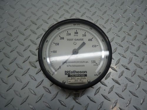 MATHESON 63-5652 TEST GAUGE, MEASURES IN PSIG/KPA