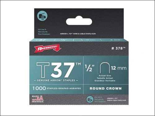 Arrow T37 Staples Box 5000 12mm - 1/2in