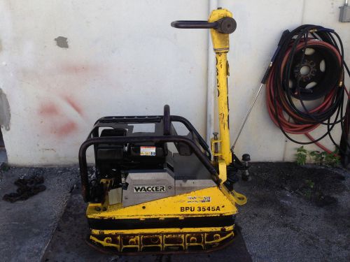 WACKER  BPU 3545 A GAS  Reversible Vibratory Plate Compactor