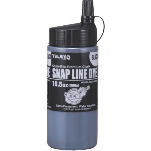 Snap-line dye semi-permanent chalkline chalk-10.5oz black perm chalk for sale