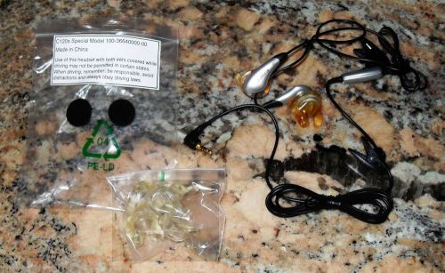 Verizon C120 Headset Handsfree Wired Model 100-36640000-00 Extra Earbuds