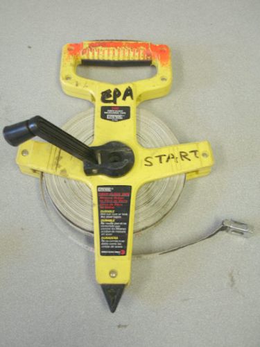 Empire 100FT Fiberglass Measuring Survey Tape Reel