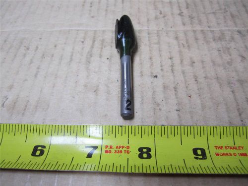 JARVIS US MADE TC28 1/2&#034; TREE RADIUS TUNGSTEN CARBIDE ROTARY FILE  CUT #2