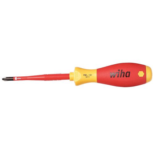 Insulated Screwdriver, Phillips, #2 x4 In 32146