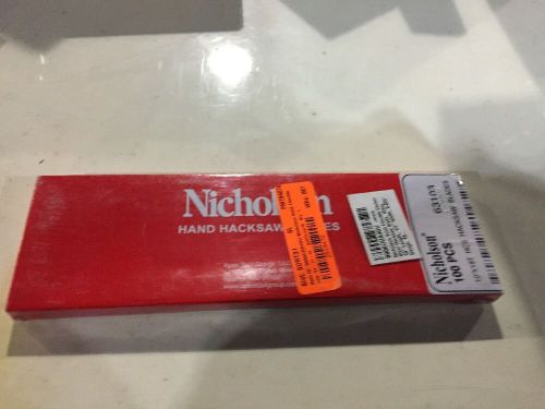 NICHOLSON 10&#034; 18T SHATTERPROOF SAW BLADES Pack Of 100