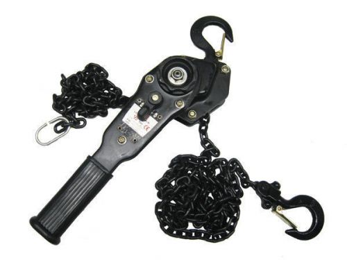 0.5 ton 1.5 metre lever hoist - 500kg chain manual hand ratchet winch lift pull for sale