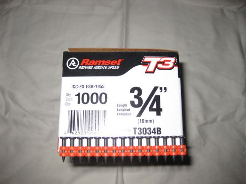 ramset t-3 nails