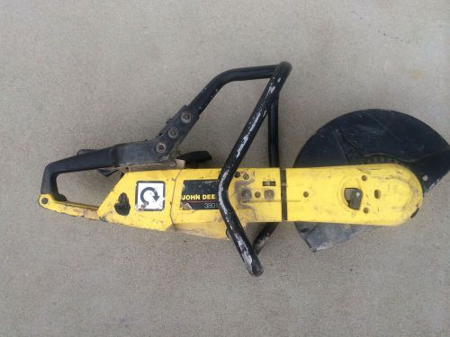 John deere 380ms  concrete cut off saw parts only 380 ms for sale