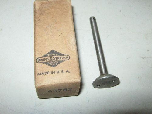 Genuine briggs &amp; stratton engine intake valve  new old stock 63782 wi wm wmb for sale