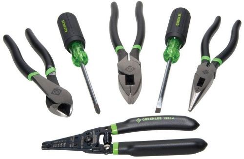 Hand Tool Kit Six Piece Long-nose Pliers Diagonal Cutting Pliers 0159-36