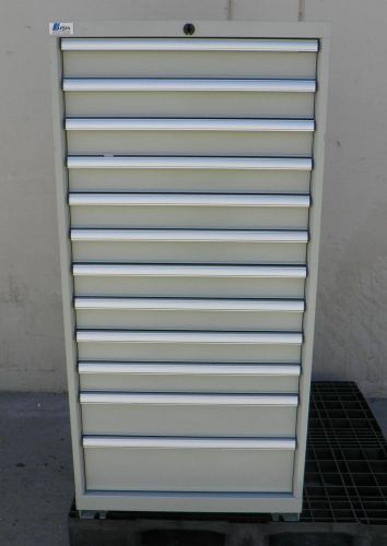 Lista 12 Drawer Heavy Duty Storage Cabinet * Excellent *  Parts Drawer Cabinet