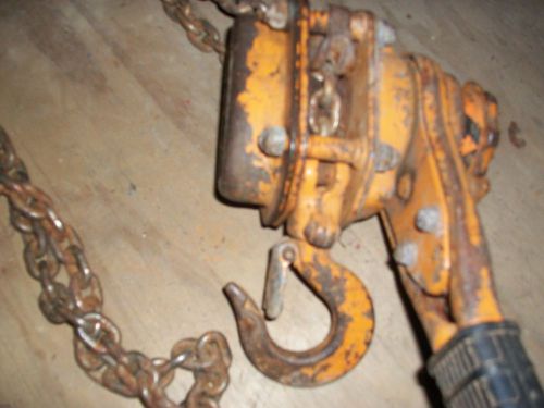 Harrington come along, chain hoist 3/4 ton for sale