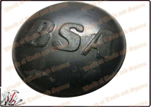 Bsa center fuel gas tank plug with logo rubber grommet a50 a65 a7 a10 #42-8010 for sale