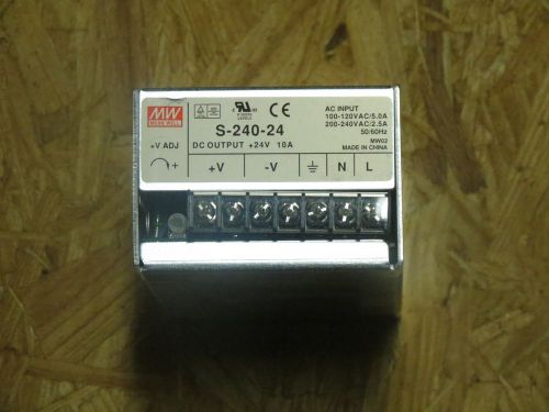 BUNN  POWER SUPPLY, 24VDC 10AMP, 33363.0000