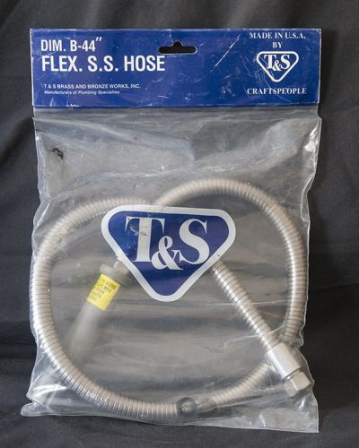 T &amp; S  Stainless Steel Flex Hose