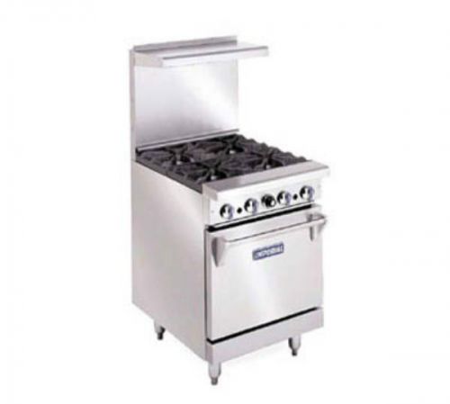 Range, 60” restaurant, gas, imperial, ir-10 for sale