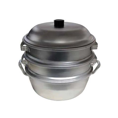 Po Wah Alum. Steamer Set 10&#034; STA-10SET, STMT2-26