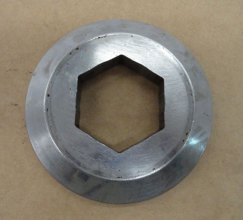 Stainless steel hex spacer for 500 liter bowl chopper for sale
