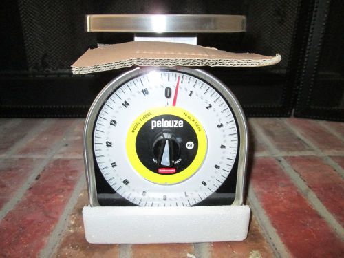 Rubbermaid PELOUZE FGY16R Y-Line 16 oz Portion Control Scale!