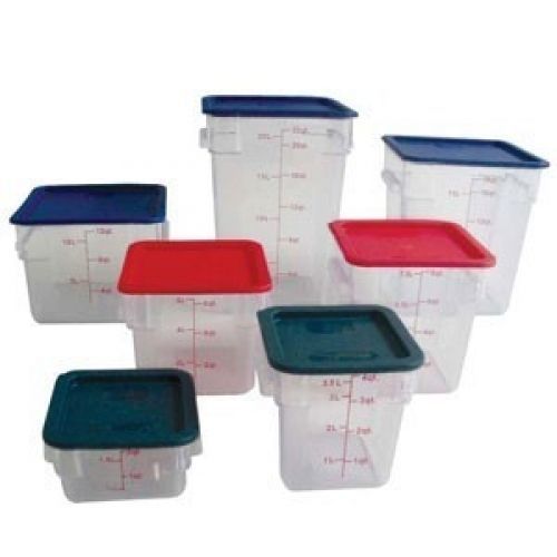 PLSFT022PC 22 qt. Clear Storage Container 1/2 DOZ