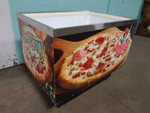 &#034; HUSSMANN &#034; H.D. COMMERCIAL OPEN FROZEN FOODS MERCHANDISING ISLAND FREEZER