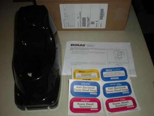 Lot of 10 Ecolab Black DigiFoam Soap Dispenser Hand Washing 92632007