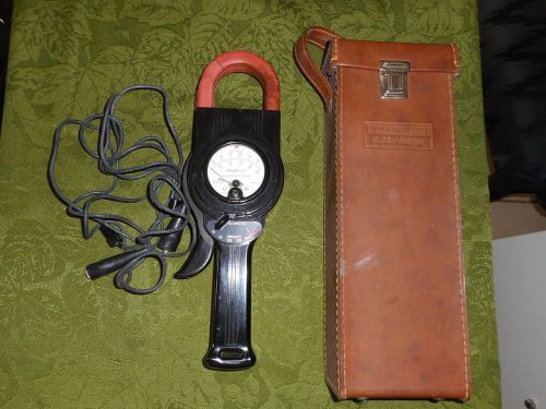 Sangamo Weston Schlumberger Volt and Amp Meter AC