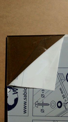 lexan polycarbonate tinted sheet 3/8&#034; x 24&#034; x  12&#034;