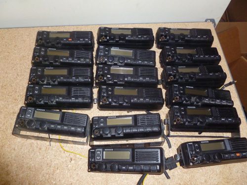 Lot of 17 Kenwood Two Way Radio Remote Control Heads TK-690H TK-790H