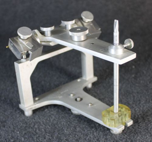 WHIP MIX &#034;SEMI-ADJUSTABLE&#034; DENTAL LAB, PRECISION OCCLUSION ARTICULATOR.