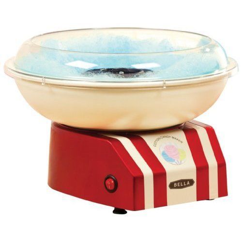 Sensio Bella Cotton Candy Maker Red &amp; White Electric Dishwasher Safe No.BLA13572