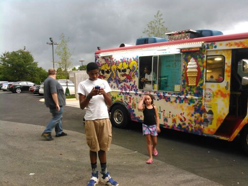 Soft Serve Ice Cream and Food Truck