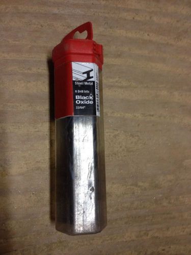 Hilti Black Oxide Drill Bits 23/64&#034; (6)