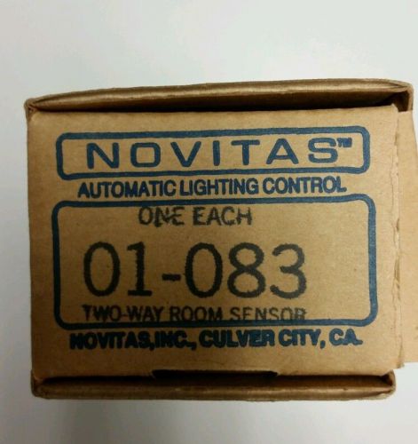 NOVITAS 01-083 TWO-WAY ROOM SENSOR *NEW IN A BOX*