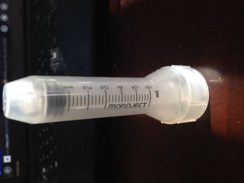 18 6cc monoject syringes sterile new syringe no needle for sale