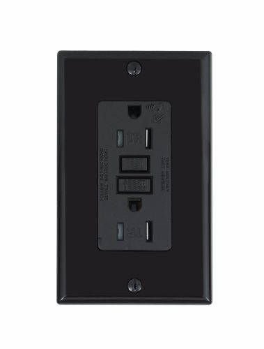 Leviton T7599 15 Amp, 125 Volt, Tamper Resistant SmartlockPro Duplex GFCI Outlet