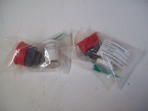 AMPHENOL AEROSPACE D38999/26WD35PN CONN PLUG 37POS STRAIGHT W/PINS - 2PCS - NEW