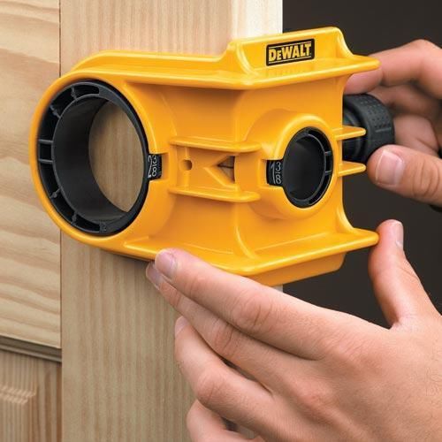 Dewalt new d180004 bi-metal hole saw wood &amp; metal door lock installation kit for sale