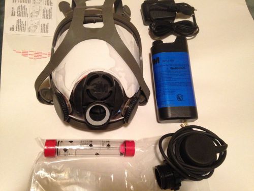 3M Powerflow Face-Mounted Powered Air Purifying Respirator (PAPR)  Respiratory P