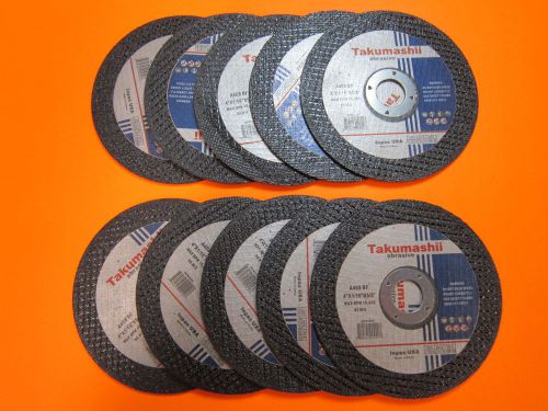 10 PC. 4&#034; X  1/16&#034; X 5/8&#034; CUT OFF WHEEL