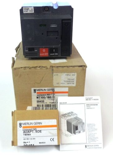 MERLIN GERIN,29433, OPERATOR FOR COMPACT NS CIRCUIT BREAKER MOTOR, MT100/160